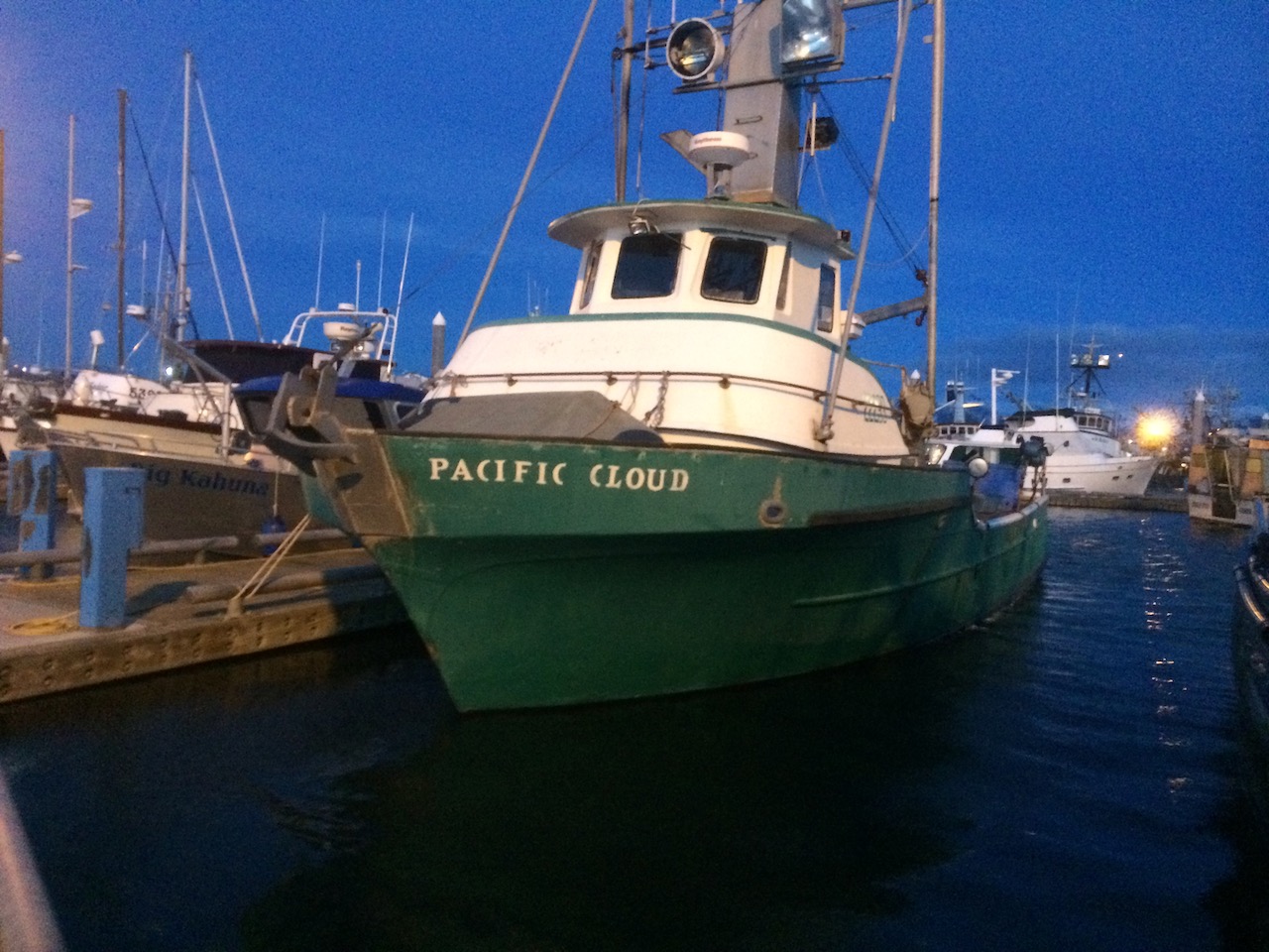 F/V Pacific Cloud in harbor