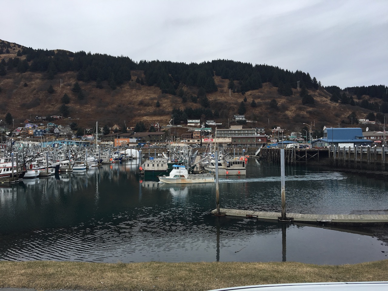Sunrise on the Kodiak grounds