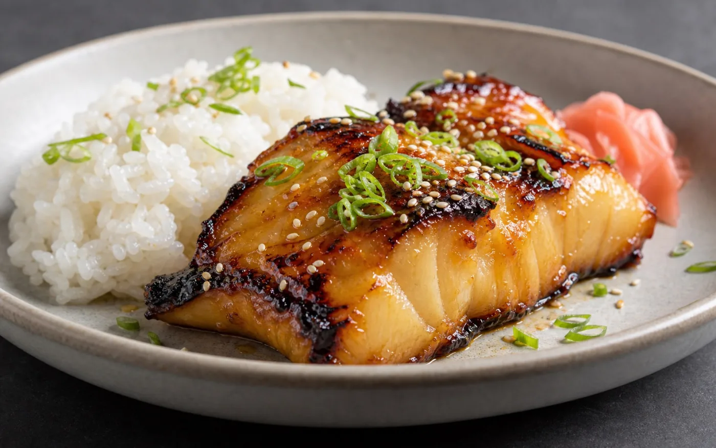 Miso-Glazed Black Cod
