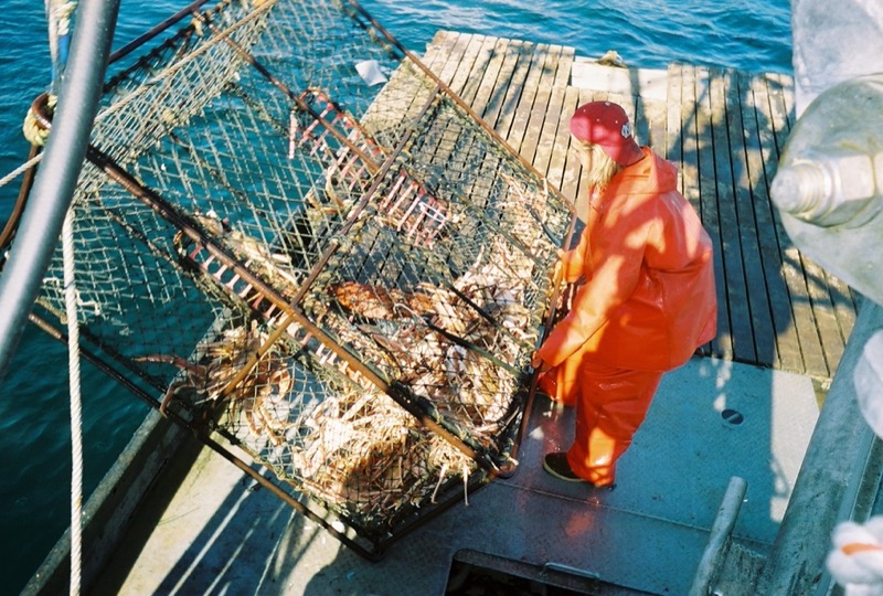 Ryan hauling a tanner pot